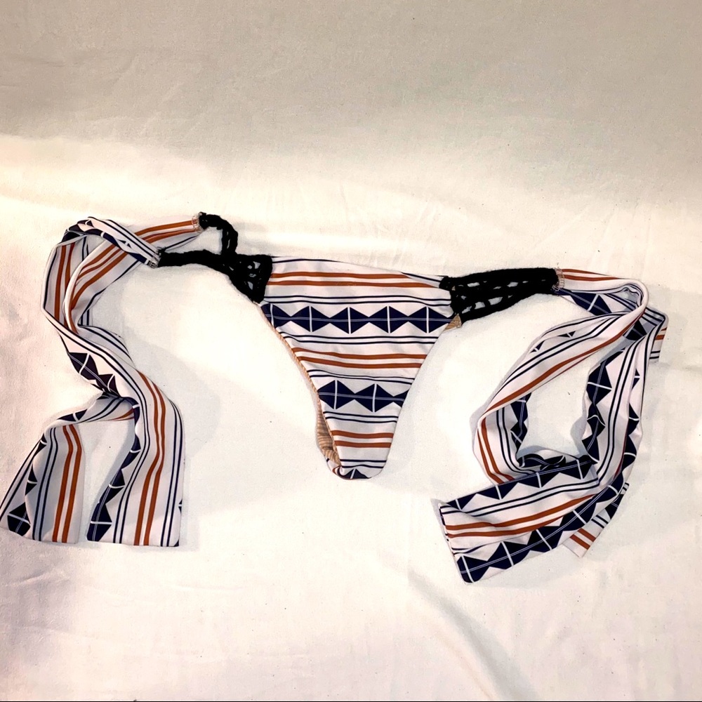 Acacia Swimwear Anini Crochet Tie Bottoms
